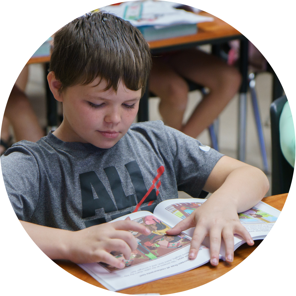 Boy Learning Kids Brains and Screens curriculum